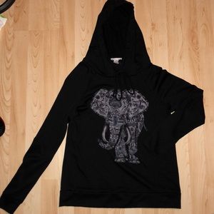 Elephant designed hoodie